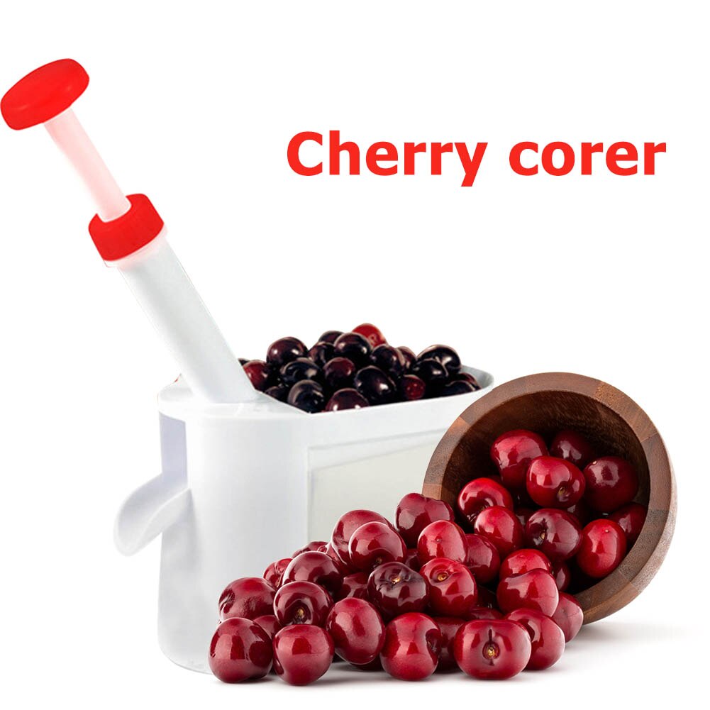 Cherry Pitter Stone Corer Remover Machine Fruit Cherry Olive Core Extractor Remover Portable Kitchen Gadgets Fruit Tool