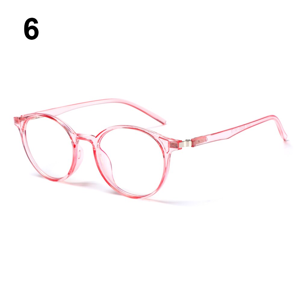 1Pc Computer Glasses Anti Blue Ray Blue Light Blocking Glasses Optical Eye Spectacle UV Blocking Gaming Filter Round Eyeglasses: 6