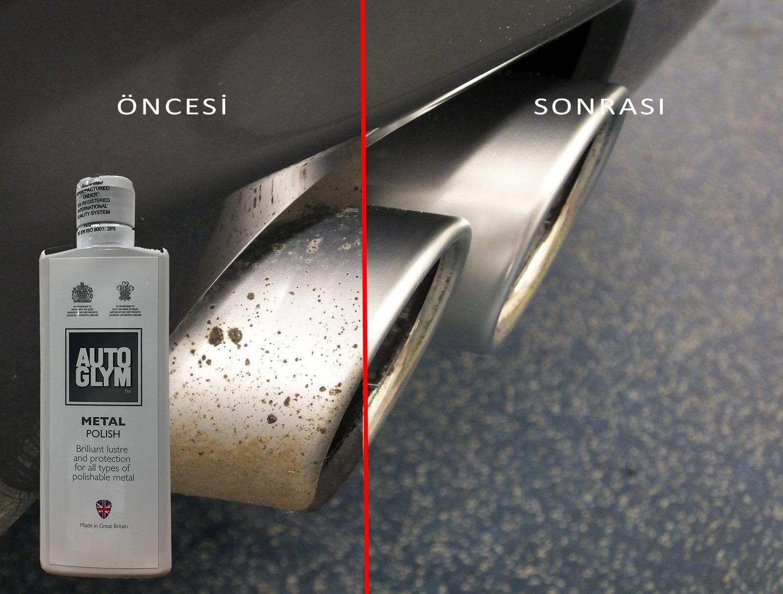 Autoglym metal polish hjul udstødning tip metal polish polish 325ml