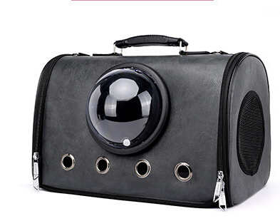 Neue Haustier Handtasche Aus Tragbare Atmungsaktive Hund Tasche Faltbare Raum Kapsel Haustier Tasche Reise Hand Tasche Katze Hund Tasche: grau