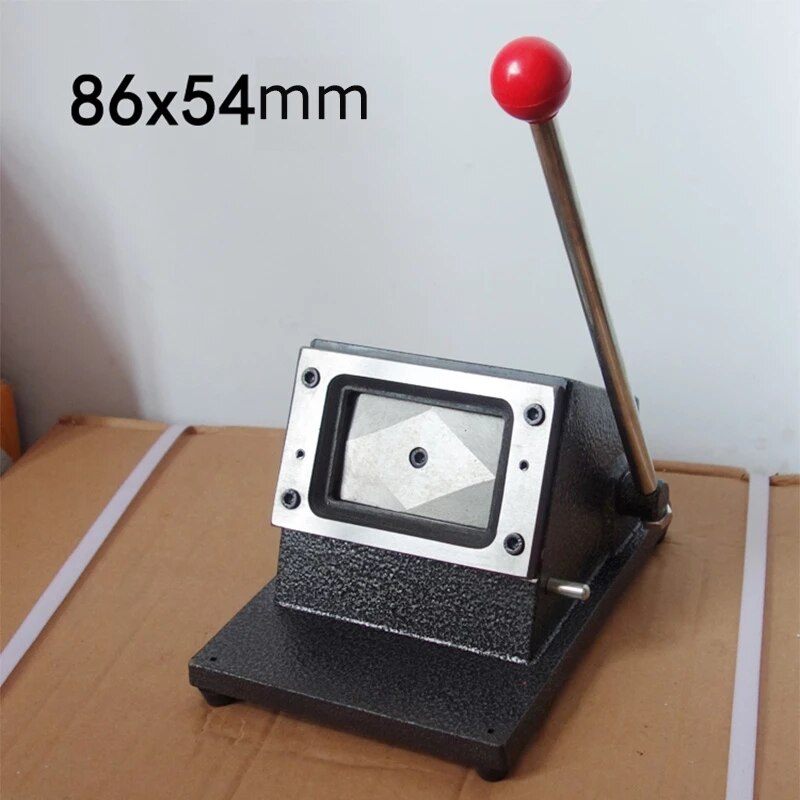 Heavy-Duty 86*54mm Paper Business Card /PVC Card Die Cutter Credit Die Punch Cutter