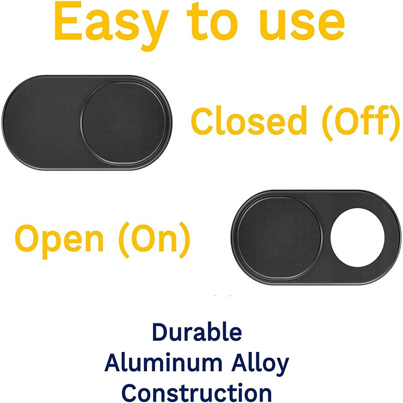 Für Laptops PC Macbook praktisch Tablette Webcam Abdeckung Anti-gucken Schutz Kamera Abdeckung Mini Ultra-Dünne Privatsphäbetreffend aufkleber Schieberegler