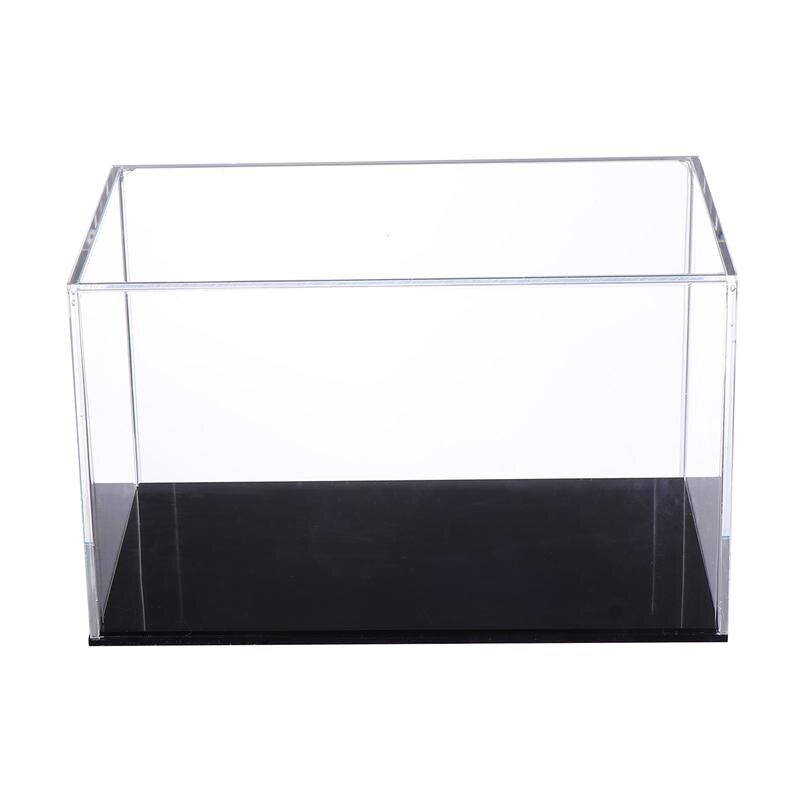 Acrylic Transparent Model Display Box Clear Model Box (Vertical Style): 20.5x11.5x9.3CM
