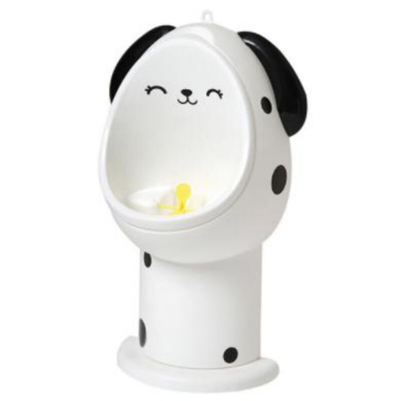 baby gutt potte toalett trening låve stå vertikale urinal takrenne tisse spedbarn smålåve veggmontert krok potte toalett svart + whi: misligholde tittel