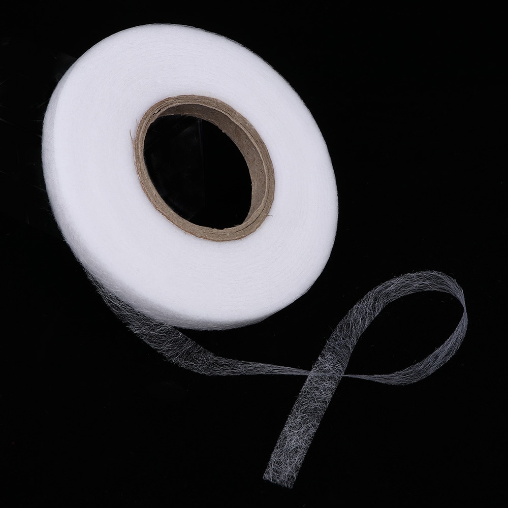 70 Yards Wonder Web Iron On Hemming Tape Double faced Adhesive Fabric Roll Clothes Sewing Turn up Hem DIY Craft