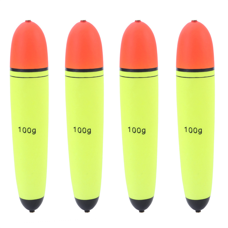 4 pz 10g-120g Schiuma Galleggiante Da Pesca Galleggiante Galleggiabilità EVA Elastico Boya Galleggiante Da Pesca Pesca Alla Roccia Bobber Flotador Peche Boia Affrontare: Viola