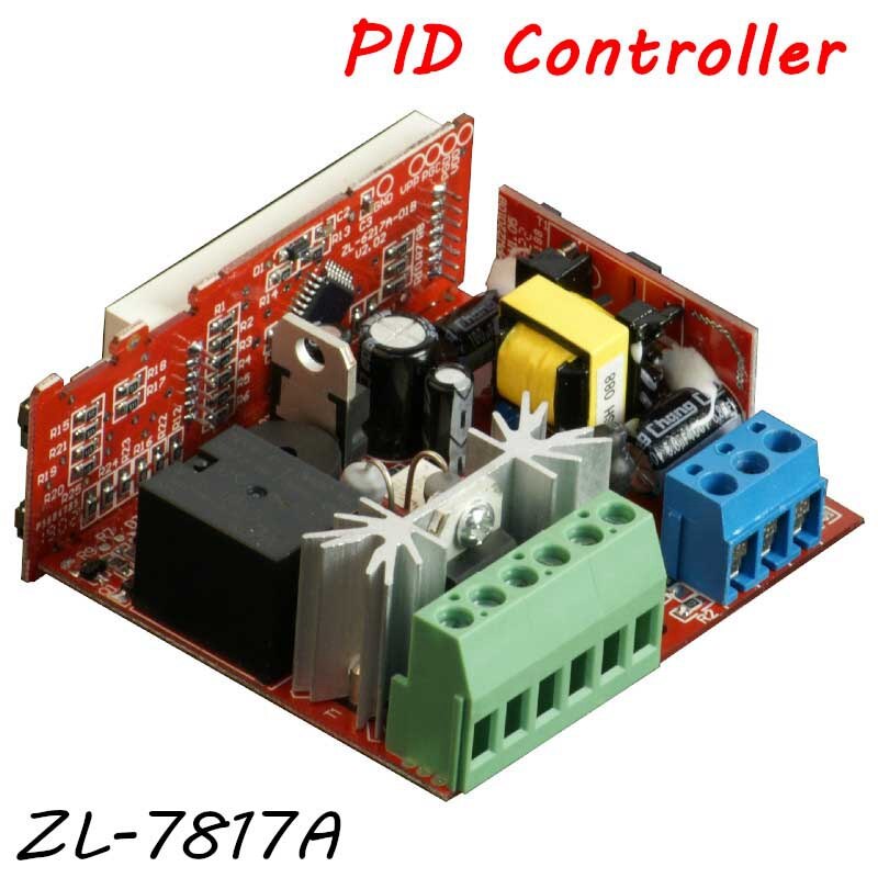 LILYTECH ZL-7817A PID Temperature Controller Thermostat with Integrated SSR 100-240Vac Power Supply