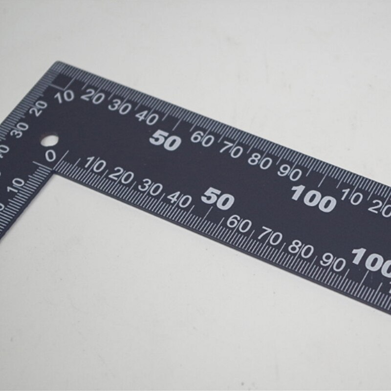 Metal Steel Engineers Try Square Set Wood Measuring Right Angle Ruler ...