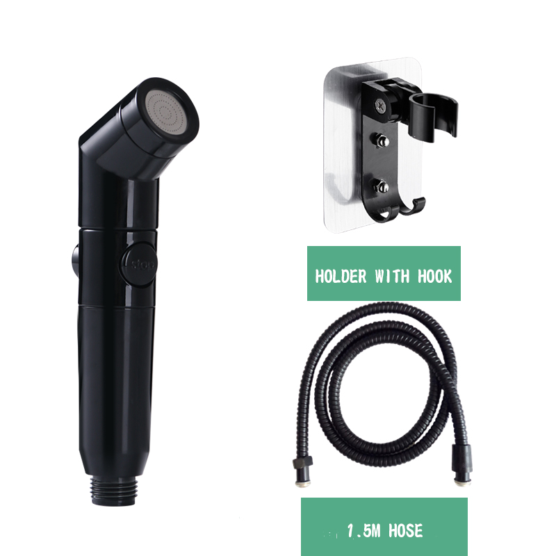 Zhangji Hoge Druk Filter Bidet Sproeier Multifunctionele Spoelen Nozzle Draagbare Spray Guntoilet Sproeier Douche Kit Bidet Kraan: Army Green