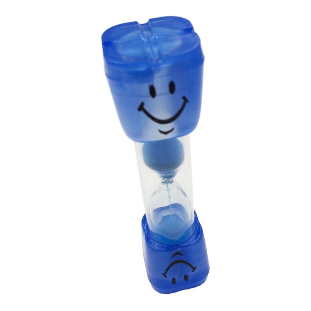 3 Min Plastic Sand Timer Cooking Clock Decorative Hourglass Sandglass Blue