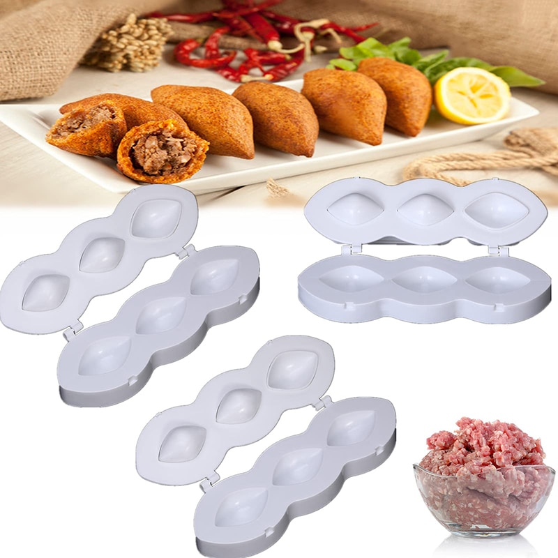 Stampo per polpette in plastica, creatore di polpettone strumenti per la stampa stampo fai-da-te cucina polpette ripiene fatte in casa creatore per tariffa crostate fritte