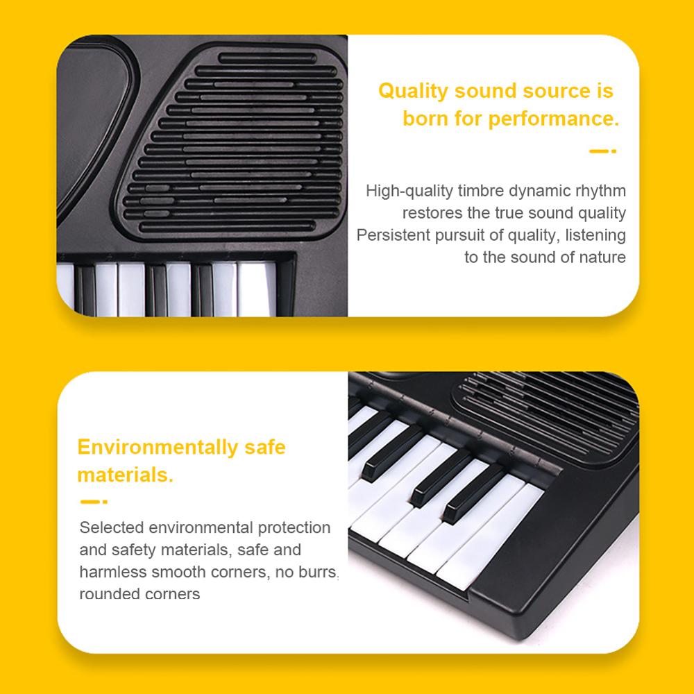 37 taster multifunktionelt elektronisk tastatur musikalsk uddannelseslegetøj til børn begyndere