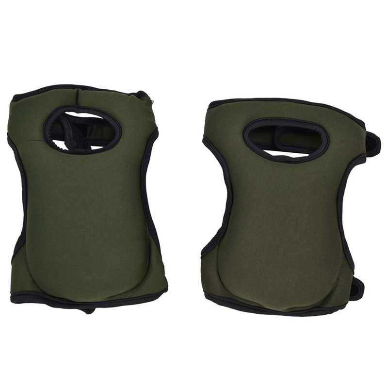 Rodilleras de jardinería de hormigón y cemento, esterilla antiarañazos, Protector de rodilla para jardín al aire libre, moldes de hormigón: Verde militar