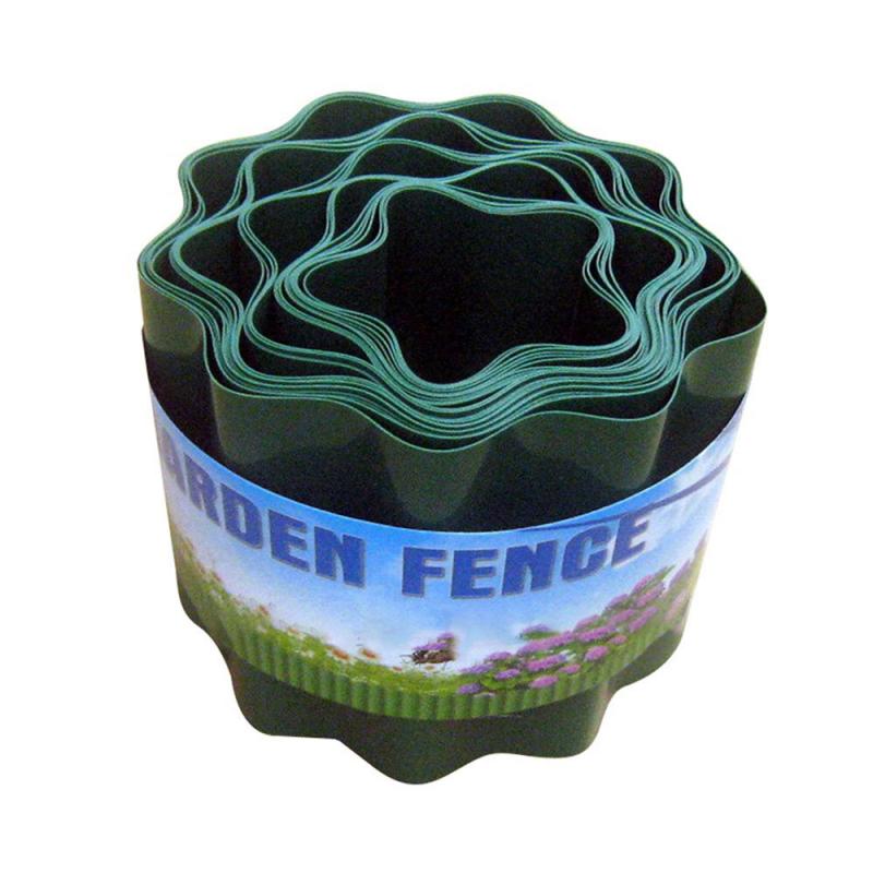 1pcs imitation stone garden fence fence easy to install durable garden decoration bendable corrugated shape fence