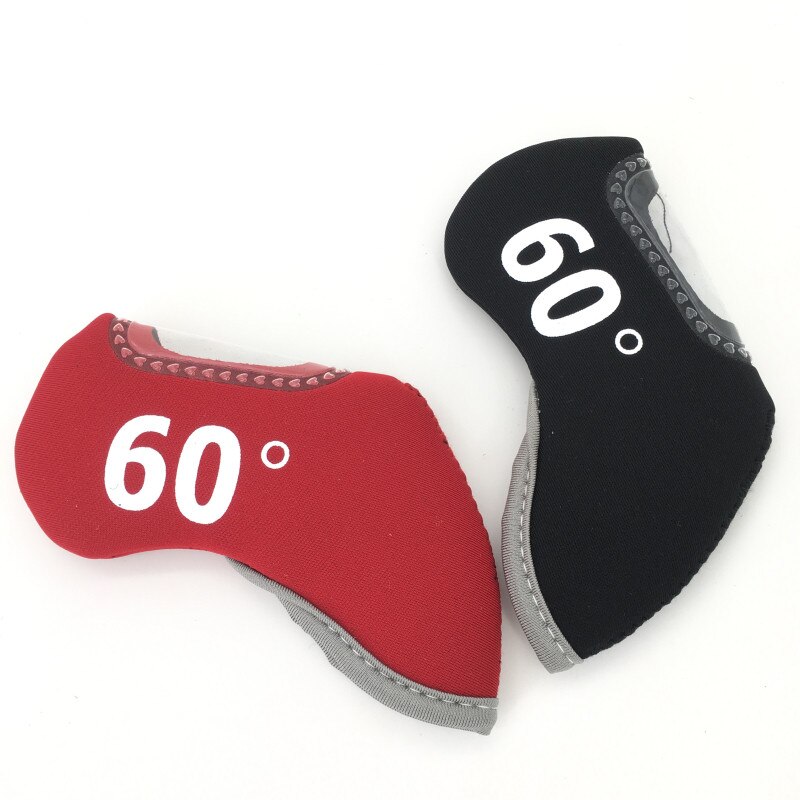golf kiler headcover nylon golf sand kile sett hode dekker 48/50/52/54/56/58/60 grad fargerik