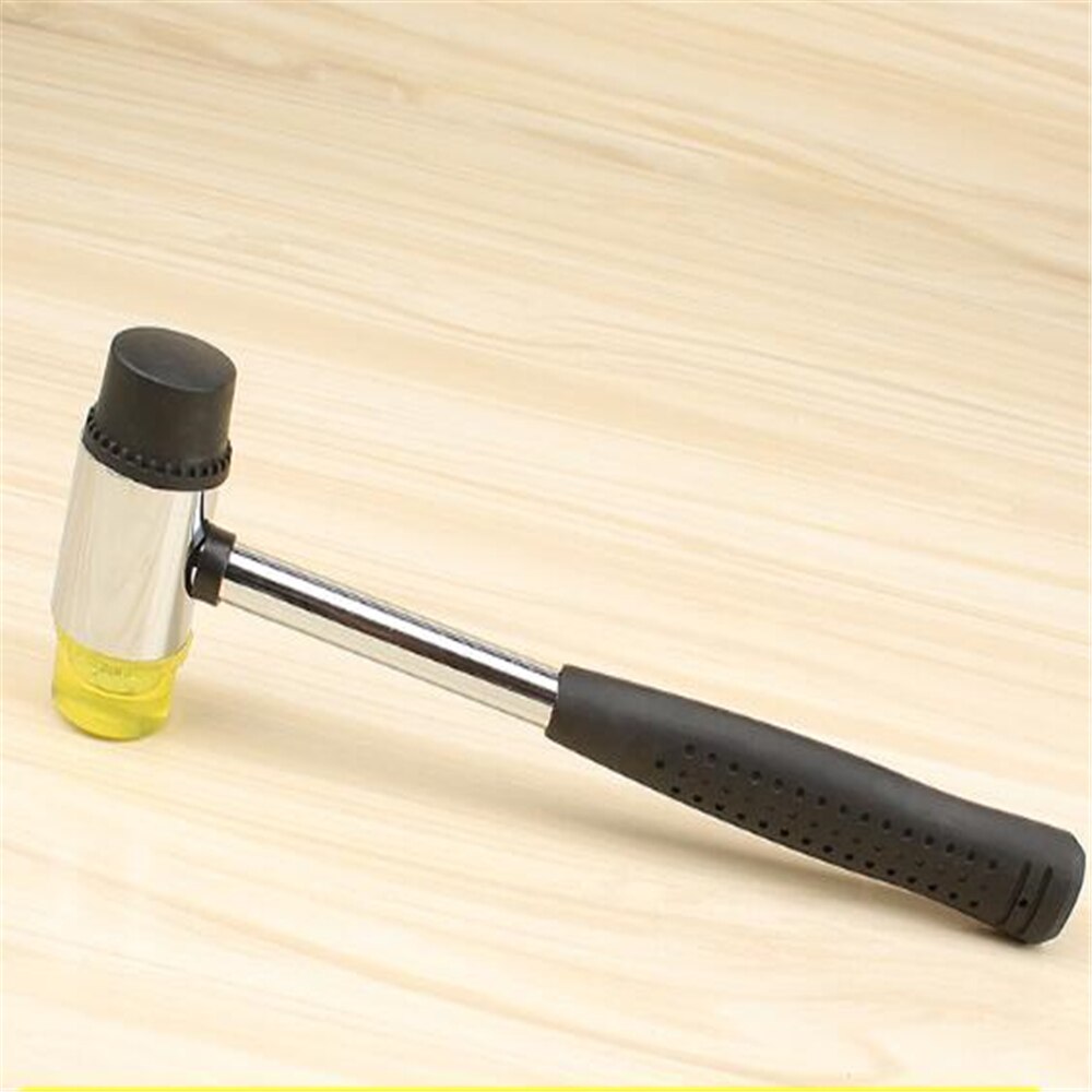 No Rebound Installation Hammer Percussion Toy Plastic Hammer Fiber Rubber Hammer Handmade Rubber Nylon Hammer