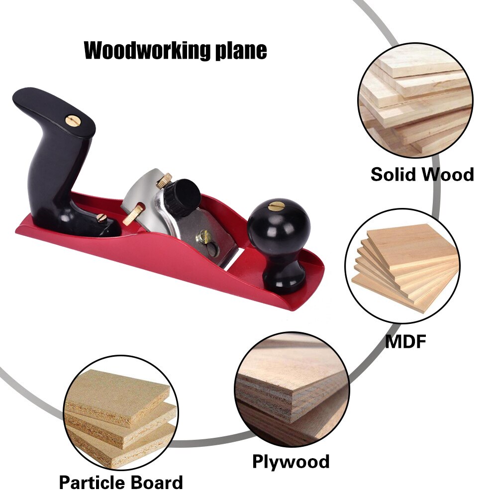 Alloy Steel Mini Hand Planer Pocket Plane Manual Wood Cutting Edge Trimming for Woodworking Trimming Corner Planing