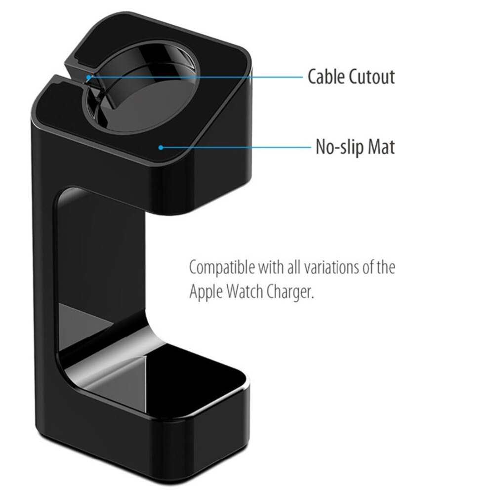 Laddare ställ för apple watch 6 se 5 4 44mm 40mm iwatch 3 42mm/38mm trådlöst stöd laddare ställ apple watch tillbehör 44 42