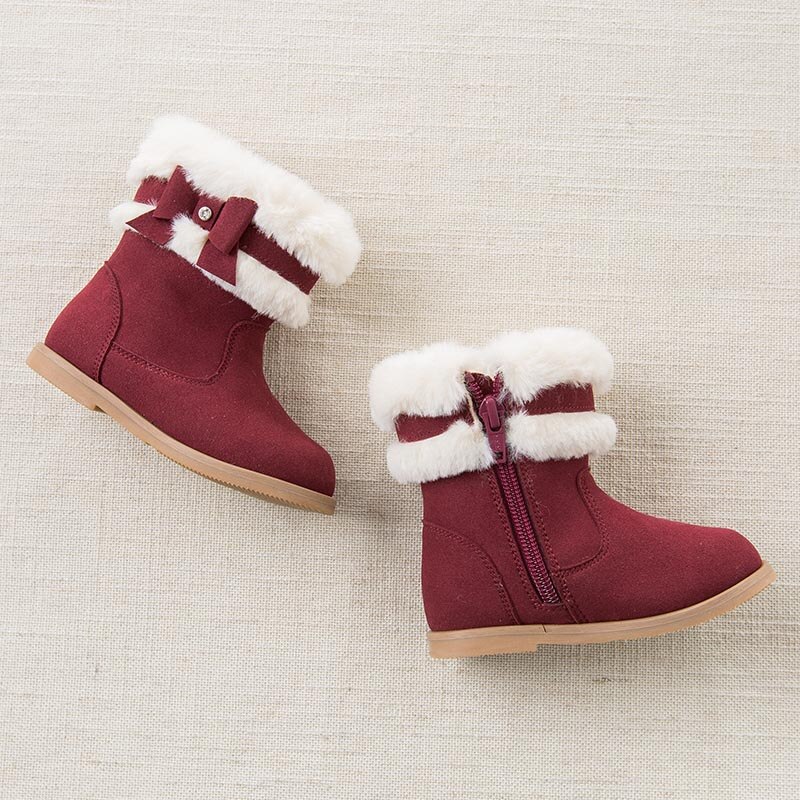 Dave Bella autumn winter babay girl snow boots fasion boots brand shoes DB5537