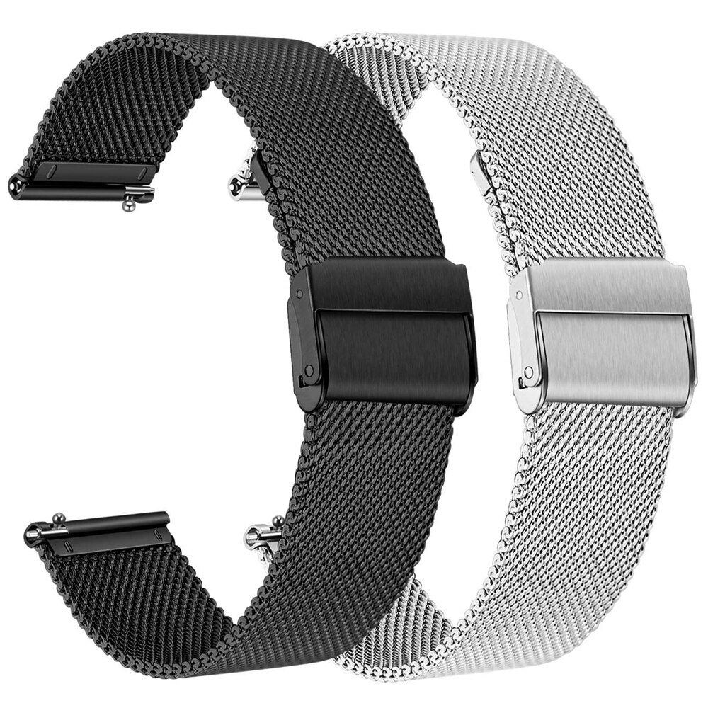 Pulseira de metal para huawei relógio gt/gt2 46mm honra magia 2 pulseira banda inteligente cintas inoxidável para galaxy watch3 45mm pulseira: 7