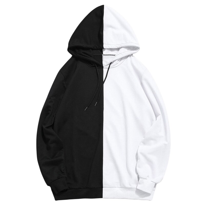 Sweat à capuche de sport femmes printemps automne sweats pull Hip Hop Skateboard à capuche femmes Trackuit hauts vêtements de sport à capuche: black / L