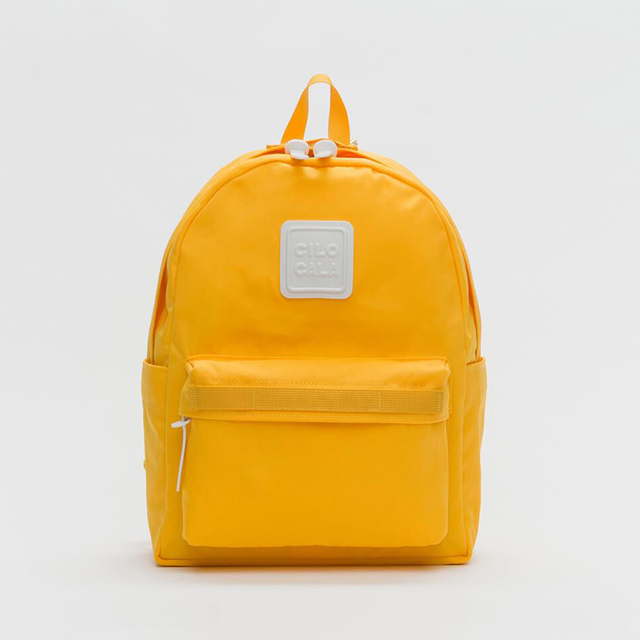 M Mochila bonita estilo kawaii para mujer, bolso escolar impermeable de nailon para adolescentes y niños, bolso para ordenador portátil, mochila de viaje para hombre: YELLOW