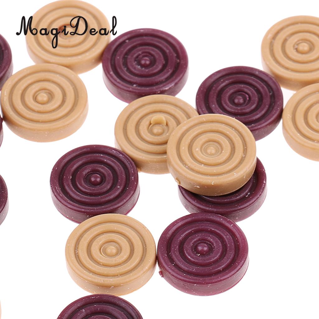 32Pcs 15mm Mini Draughts&Checkers&Backgammon Chess for Kids Board Game Learning Camping Hiking Travel Accessories