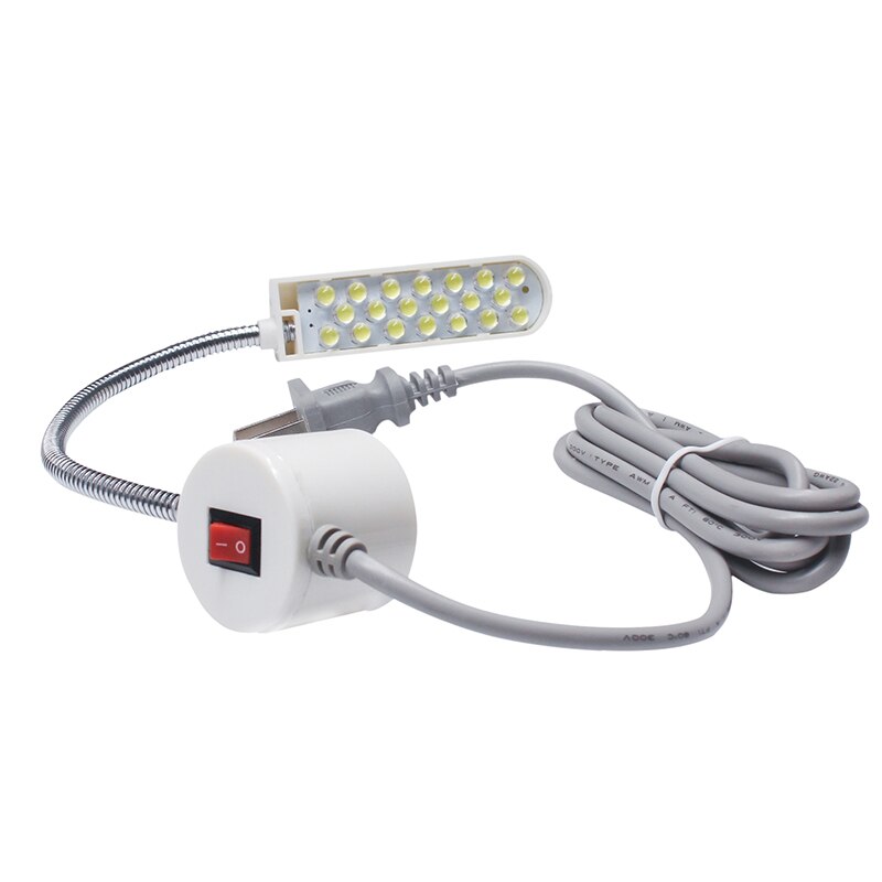 Super Bright LED Sewing Machine Light 10/20/30 LED Multifunctional Gooseneck Work Lamp for Lathes,Drill Presses,Workbenches