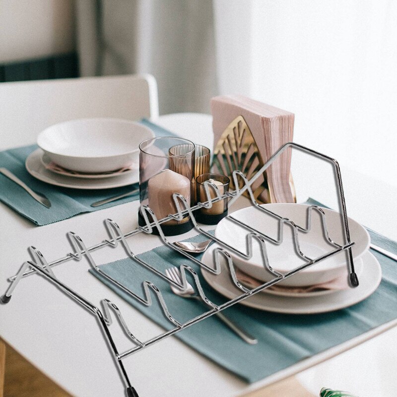 Dish Drying Rack Kitchen Dishes Rack &amp; Plate Holder Dish Drainer