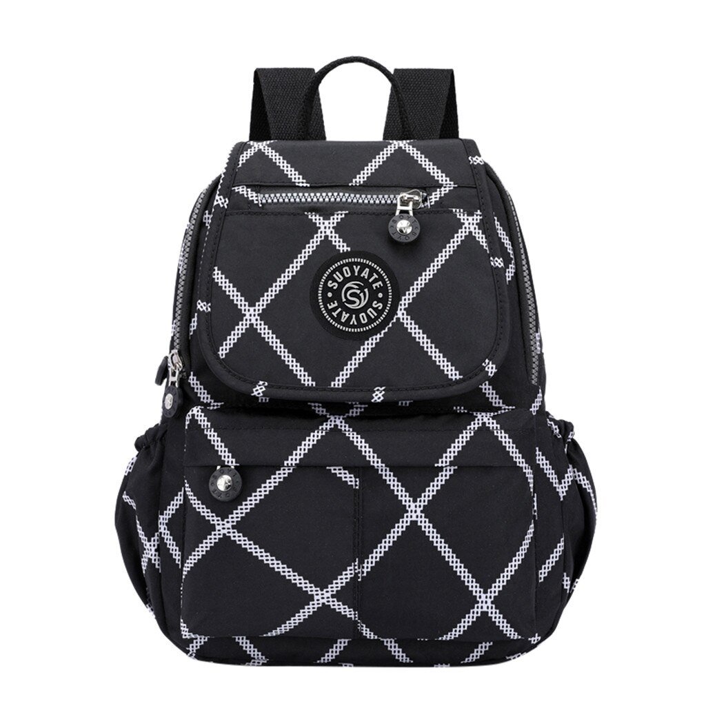 Vrouwen Waterdichte Rugzak Multifunctionele School Meisje Rugzak Nylon Reizen Rugzakken Mochila Escolar Feminina Рюкзак Женский: E