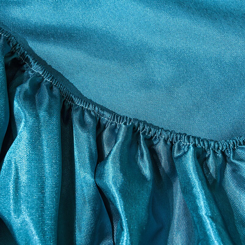 3Pcs Exquisite edge pure color Summer ice silk Mattress mat kit Bedding Light Mat kit Air-conditioned rooms Simmons mattress