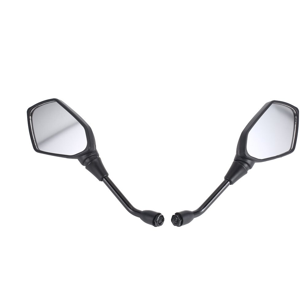2 pcs / pair Motorcycle Electrombile Back Side Scooter Mirror And Moto Mirrors Mirrors Convex Mirror 10 8mm mm Carbon Fiber