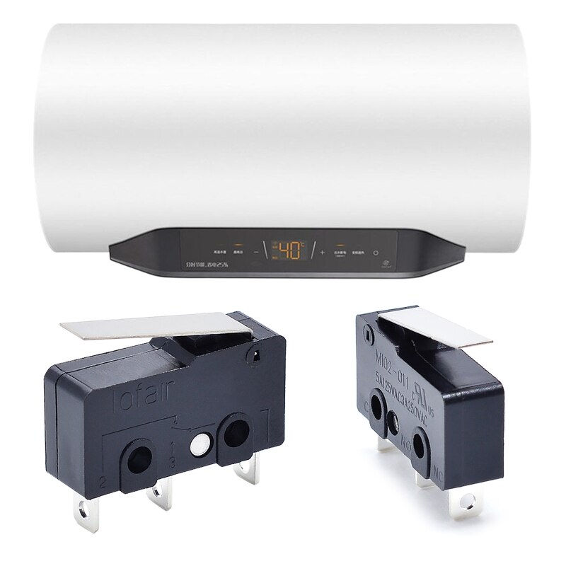 3 Pin Secondary Door Switch Micro Door Relay Switch Water Heater Accessories