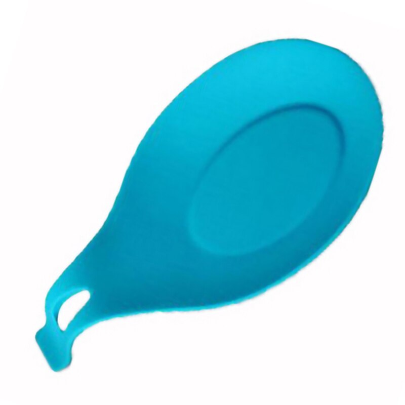 Kitchen Cooking Tools Kitchen Silicone Spoon Rest Utensil Spatula Holder Heat Resistant Storage Shelves Spoon Rests: 04