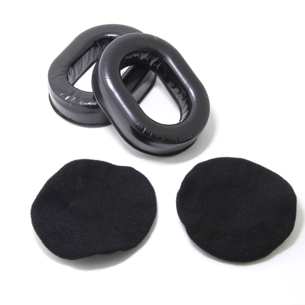 Comfort Gel Undercut Ear Seals for David Clark Kore Avcomm Pilot-USA ASA Flightcom Aviation Headsets with Ear Seal Covers