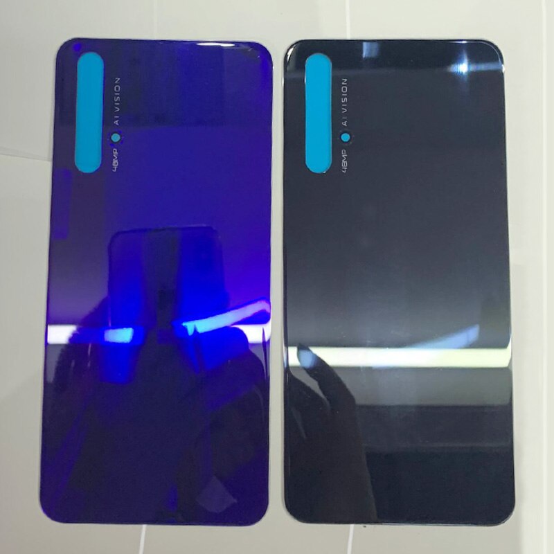 Batteria Caso Della Copertura Dell&#39;alloggiamento Posteriore di Vetro del Portello Posteriore del Pannello Per Huawei Honor 20 20S 20Pro Della Copertura Posteriore di Vetro di Ricambio