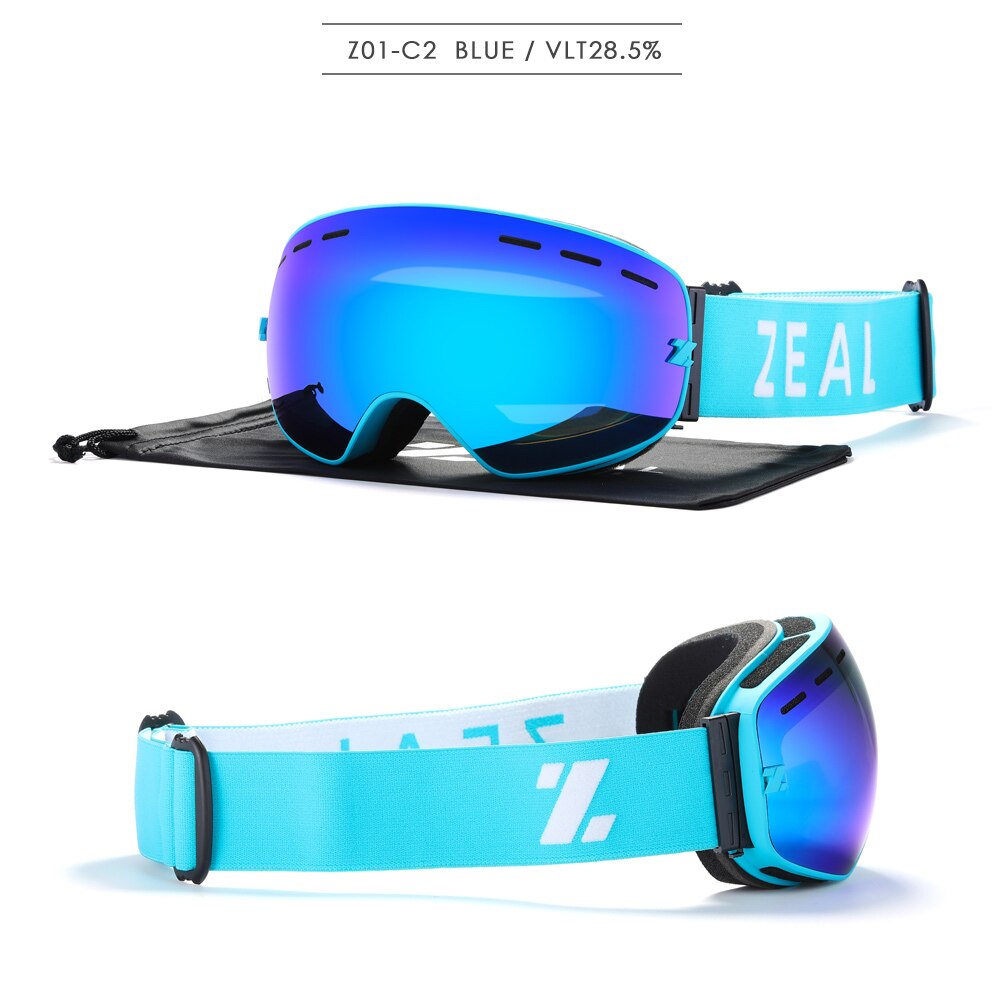Dragon-Gafas de Snowboard para invierno, lentes con recubrimiento antivaho, protección UV400, lentes con D292: Z01-C2
