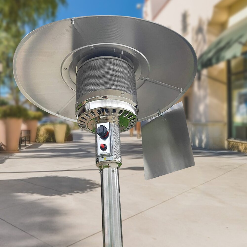 1/3PC Patio Heater Reflector Shield Outdoor Heaters for Patio Propane and Natural Gas Outdoor Heaters Foldable