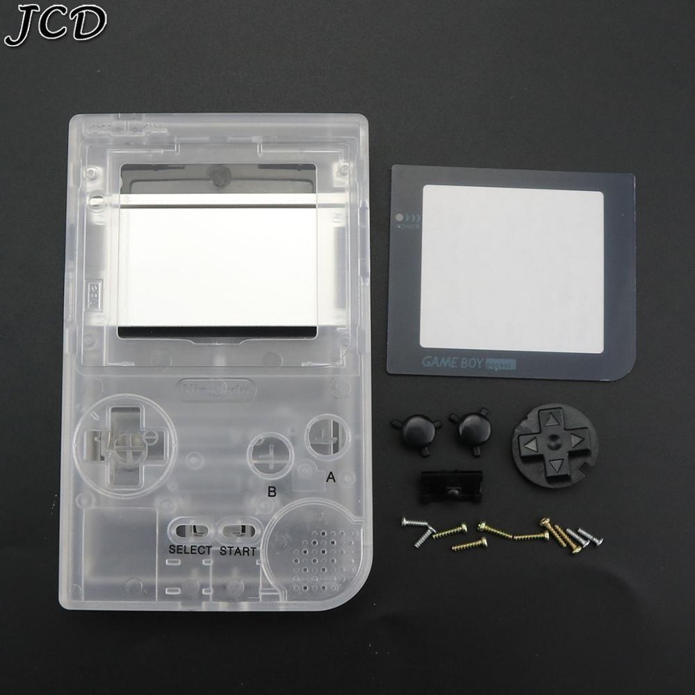 JCD carcasa Shell con botones kit de reemplazo para GBP de plástico funda completa para Gameboy de bolsillo consola de juego: K