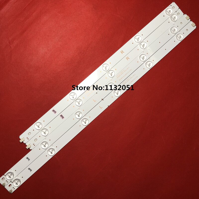 12 stks strip 11 lamp voor Ch een ngh op g 50 "TV LED50C2000i LED50C2080I LEDL50J2S L50A300M SVJ500A37 LB-C500F15-E1-A-SE2