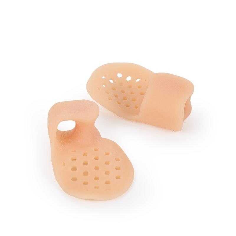 1 Pair Kapmore Pinky Toe Separators Breathable Pain Relief Toe Spreader Toe Straightener Foot Care Tool Foot Protector