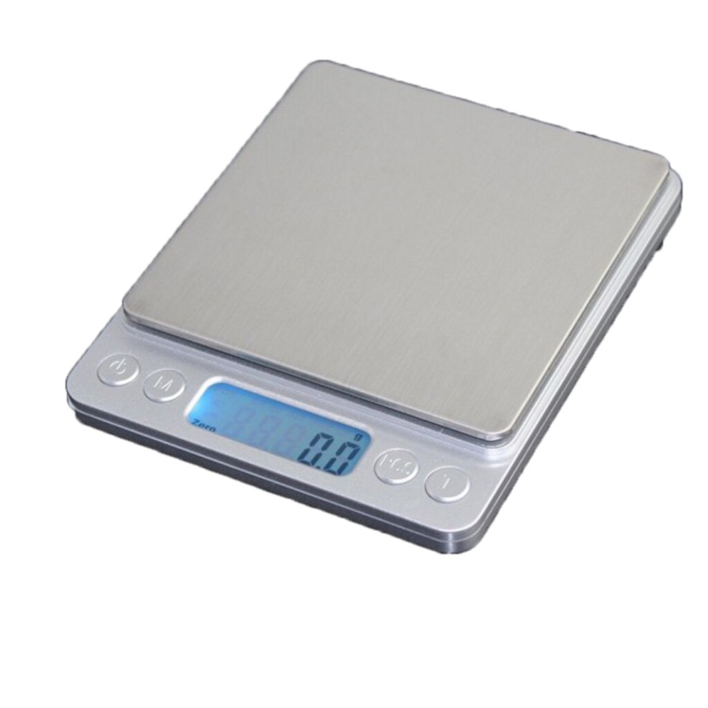 Accurate Electronic Kitchen Gram Weighing Measuring Scale Stainless Steel: 1000g