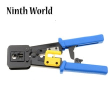 RJ45 crimper hand netwerk gereedschap tang RJ12 cat5 cat6 8p8c Kabel Stripper drukken klemtang clip multifunctionele