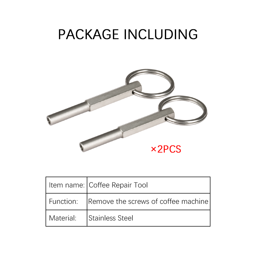 O-ring pakkingset sleutelgereedschap voor Jura Capresso/Impressa-machines Brew Group en afvoerklep O-ring compatibel met de meeste Jura: Zilver