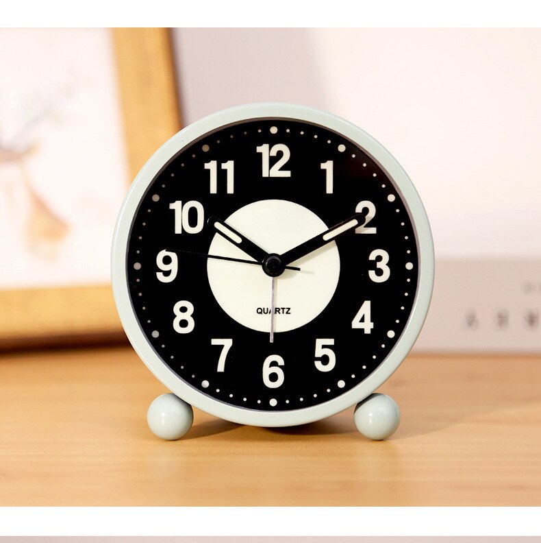 Luminous small alarm clock students use cartoon children mute bedroom Bedside Alarm Clock cute super alarm clock clocks