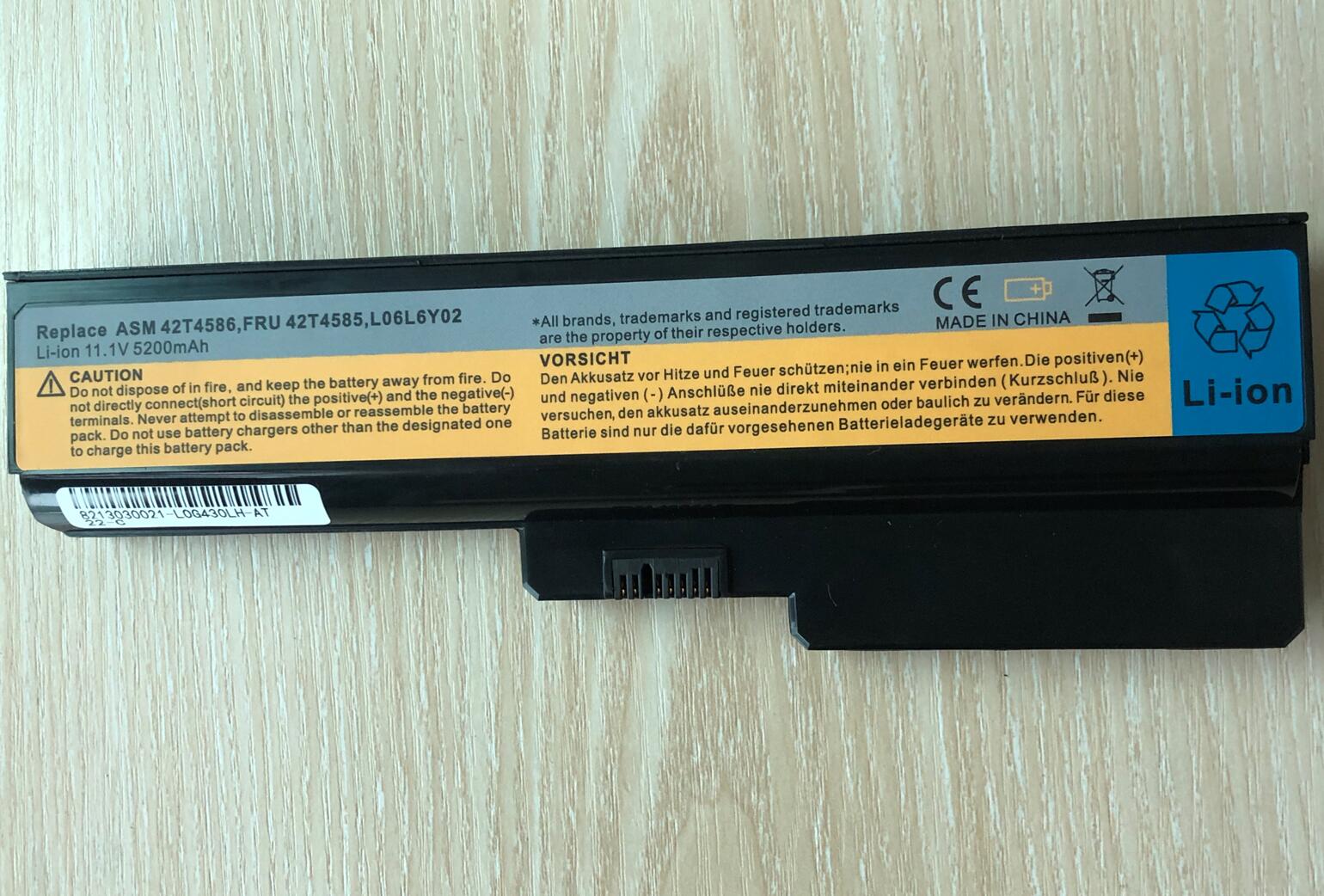 Laptop Battery For Lenovo 3000 G455 For Lenovo N500 G550 IdeaPad G430 V460 Z360 B460 V460D L08S6Y02 L08S6D02 L08L6Y02