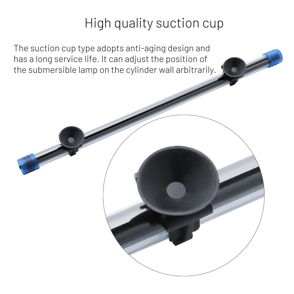 20-50CM Aquarium Light LED Fish Tank Submersible Light Lamp Waterproof Underwater LED Lights Aquarium Lighting