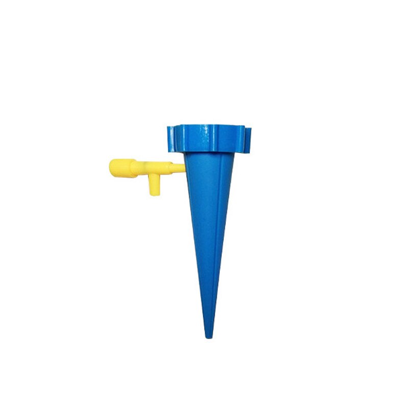 12 Stks/partij Automatische Drip Irrigatie Tool Spikes Bloem Planten Tuin Nuttig Self-Watering Apparaat Verstelbare Water: 1pc  blue