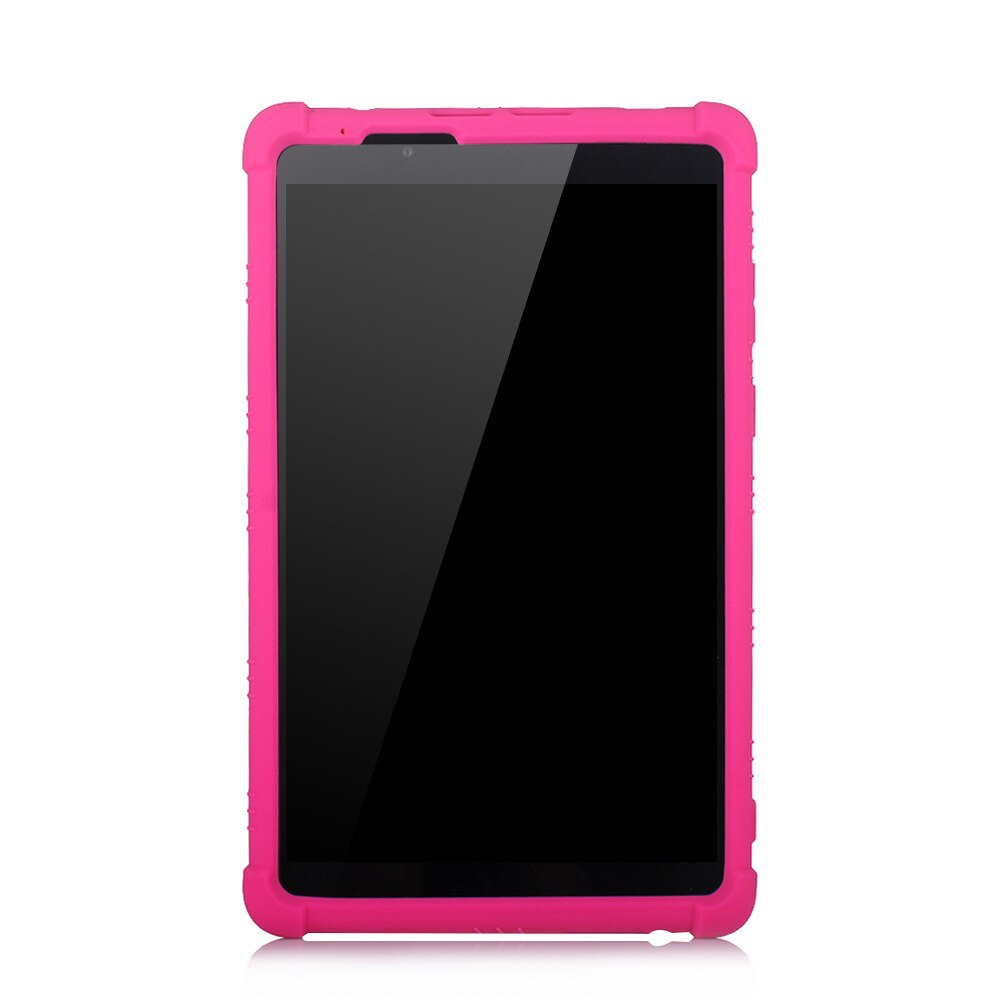 Funda de silicona suave + soporte de plástico duro para Lenovo Tab E8 TB-8304F1 funda trasera blanda para Lenovo Tab E8 caso Fundas