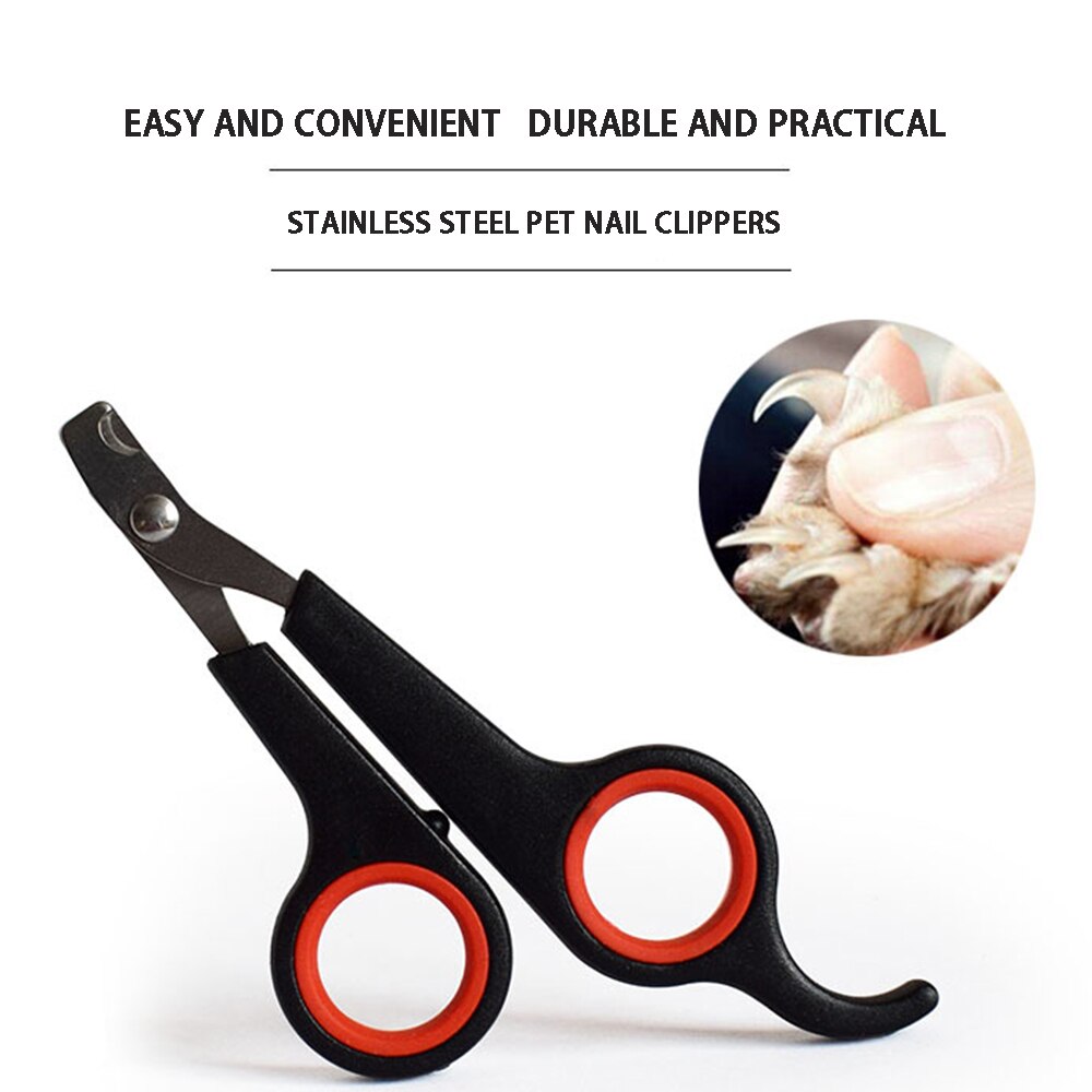 Cortaúñas de de acero inoxidable para mascotas, perros y gatos, tijeras de corte, producto de corte, herramienta de corte de seguridad para mascotas, suministros para perros